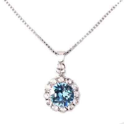 Photo of Civetta Spark Billie Necklace Made with Swarovski Crystal