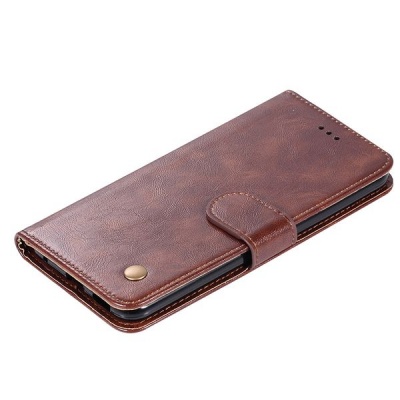 Photo of Apple Vintage Faux Leather Flip Case for iPhone 11 Pro Max Brown