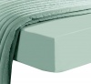 Pizuna 100% Long Staple Cotton Fitted Sheet Silver King Photo