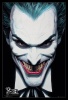 DC Comics - Joker Ross Poster with Black Frame Photo