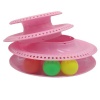 Cat Tower Track Toy 3 Tier Interactive Pet Ball Entertainment Photo