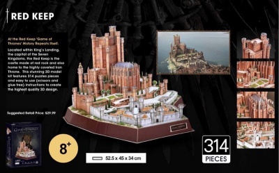 Photo of Game of Thrones: Red Keep 3D Puzzle