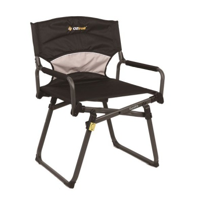 Photo of OZtrail Duralite Compact Lightweight Directors Chair 120kg