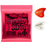 Burly Slinky Guitar Strings with 2 Sharkfin Pics Photo