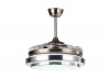 Mr Universal Lighting - Retractable Ceiling Fan DBL ALUM Photo