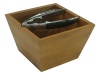 Bamboo Holder with Nutcracker - 16.5x16.5* Photo