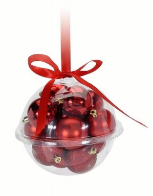 Photo of Christmas Magic Christmas Baubles - Red