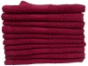 Auchen Face Cloth 30x30cms 380GSM Maroon Photo