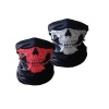 Buffer Neck Warmer Set of 2 - Red & White Skull Photo