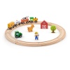 Viga Train Play Set - 19 Pieces Photo