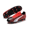 Puma Junior One 5.4 Firm Ground AG Soccer Boots - Black/Red Photo