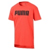 Puma Men's Short Sleeve Graphic T-Shirt - Orange Photo
