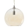 The Lighting Warehouse - PND Travolta 1 Light Amber - 21476L Photo