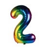 Balloon Helium Foil Rainbow 2 Photo