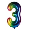 Balloon Helium Foil Rainbow 3 Photo