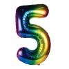 Balloon Helium Foil Rainbow 5 Photo