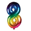 Balloon Helium Foil Rainbow 8 Photo