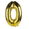 Balloon Helium Foil Gold 0 Photo