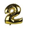 Balloon Helium Foil Gold 2 Photo