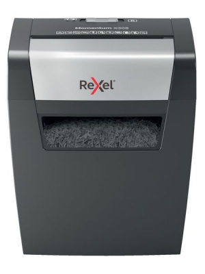 Photo of Rexel Momentum X308 P3 Cross Cut 8 Sheet Paper Shredder 15L Bin