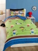 Children's Fun-Filled Football Friends Duvet Set - Single Photo