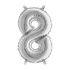 Party Baloon Number 8 Photo