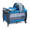 Baby Centre Travel Cot With Folding Mattress - Blue Photo