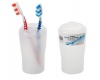 Bulk Pack x 2 Toothbrush Holder Plastic Can Take 3 Brushes & Toothpaste Photo
