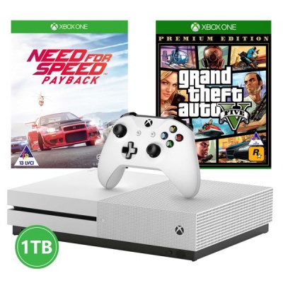 Photo of Xbox One S 1TB Console Need for Speed PAYBACK Grand Theft Auto V