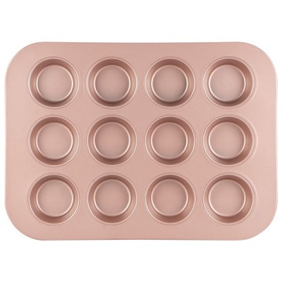 Photo of 12 Cup Muffin Pan - Rose Gold