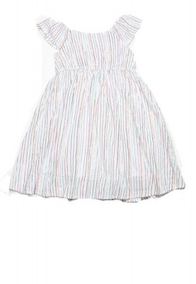 Photo of Kids Girls Candy Stripe Dress- Multi