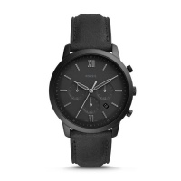 Fossil Neutra Chronograph Black Leather watch FS5503