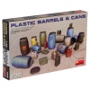 MINA35590 - 1/35 scale Plastic Barrels & Cans Photo