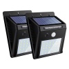Motion Sensor Light Outdoor Garden Security Wall Light Set of 2 Photo