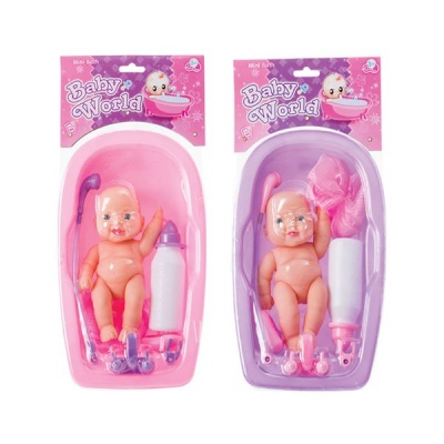 Photo of Bulk Pack x 2 Baby Doll With Bath Tub & Accessories