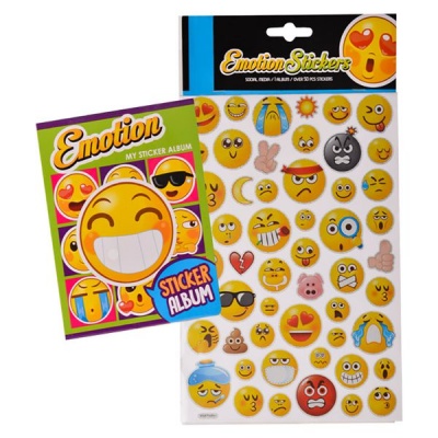 Photo of Bulk Pack x 2 Sticker Sheet And Book Emotion