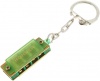 Hohner Colour Mini Harp on a Keyring in Green Photo