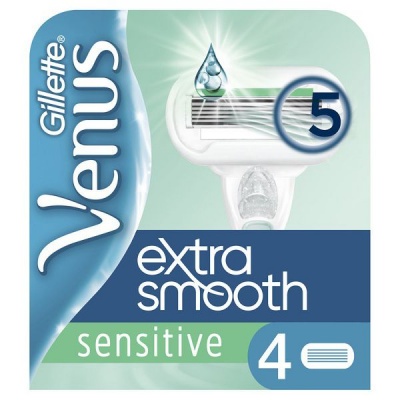 Photo of Gillette Venus Sensitive Extra Smooth Razor Blades - 4's