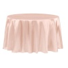Satin Round Tablecloth 3.4m - Rose Gold Photo