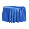 Satin Round Tablecloth 3.4m - Royal Blue Photo