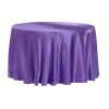 Satin Rectangular Tablecloth 3.3 x 2.3m -Purple Photo