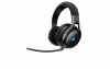 Corsair Virtuoso RGB Wireless Gaming Headset - Black grey Console Photo
