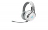 Corsair Virtuoso RGB Wireless Gaming Headset - White Silver Console Photo