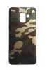 Samsung Soldier Swag Slim TPU Back Cover for Galaxy A8 2018 - Camo Photo