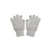 Quiz Ladies Grey Diamante Detail Touchscreen Gloves - Grey Photo