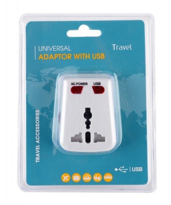 Photo of MotoQuip Travel Universal Adapter With USB