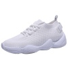 Women Fashion Breathable Lightweight Sneakers - White Photo
