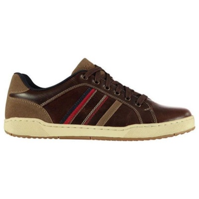 Photo of kangol Mens Canary Trainers - Brown [Parallel Import]
