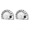 Playing Card Classical Style Cufflinks For Men - Silver Colour Photo