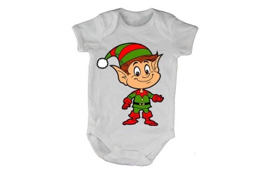 Photo of Christmas Elf - SS - Baby Grow